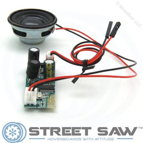 Image of Hoverboard Bluetooth Add-on with Speaker Angle