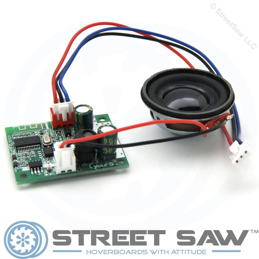 Hoverboard Circuit Board Replacement Parts Kit + Bluetooth (Green, Narrow Clip)