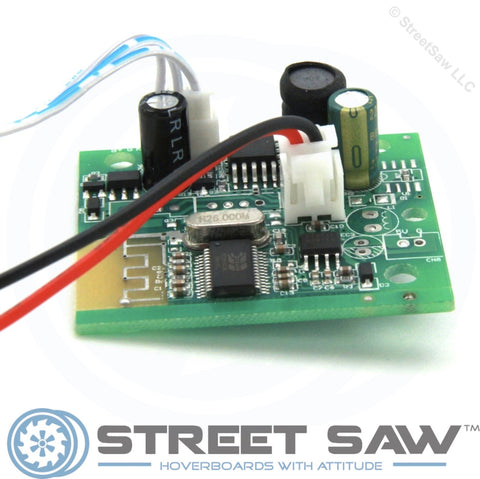 Image of Hoverboard Circuit Board Replacement Parts Kit + Bluetooth (Green, TaoTao, Black Motor Connectors)