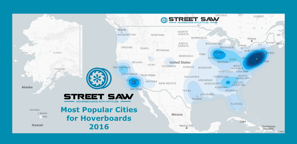Where Are HoverBoards Most Popular? Find Out if Your City Made the List!