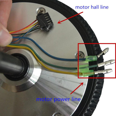 Image of Replacement Wheel, Motor, & Tire for 6.5 Inch Hoverboards