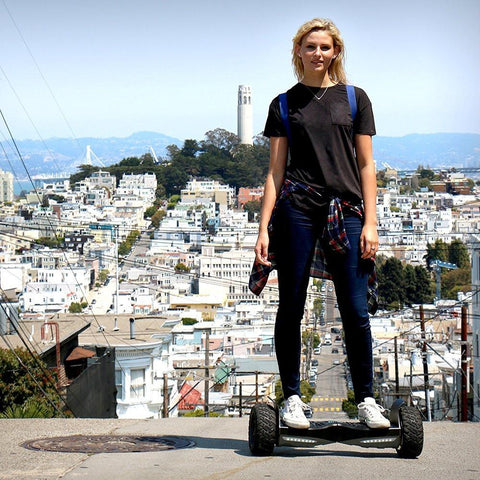 Image of RockSaw™ Off-Road Hoverboard with Bluetooth