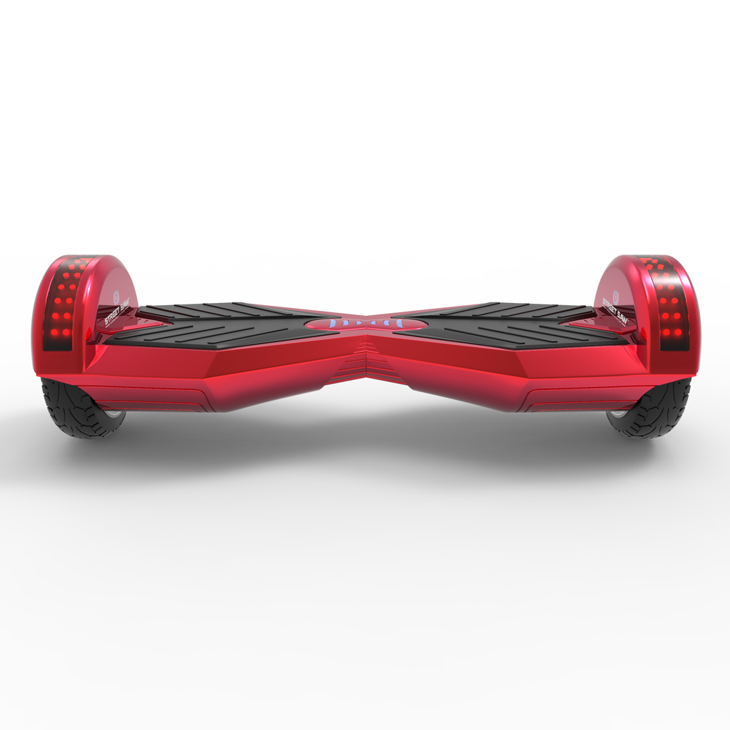 Red hoverboard shop with bluetooth
