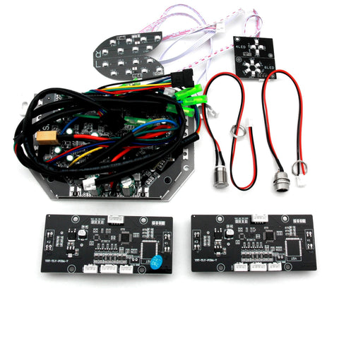 Image of Hoverboard Circuit Board Replacement Parts Kit + Bluetooth (Black, YST)