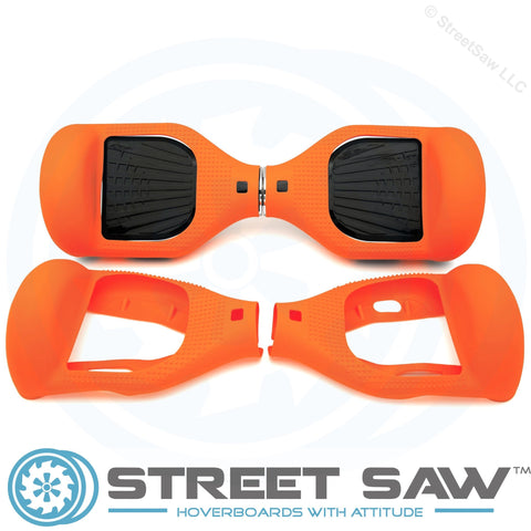Hoverboard Silicone Cover Rubber Orange