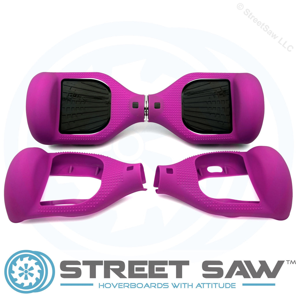 Hoverboard Silicone Cover Rubber Purple