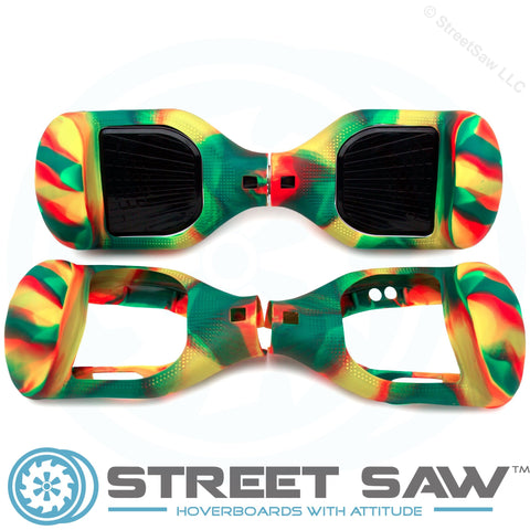 Image of Hoverboard Silicone Cover Rubber Multicolor