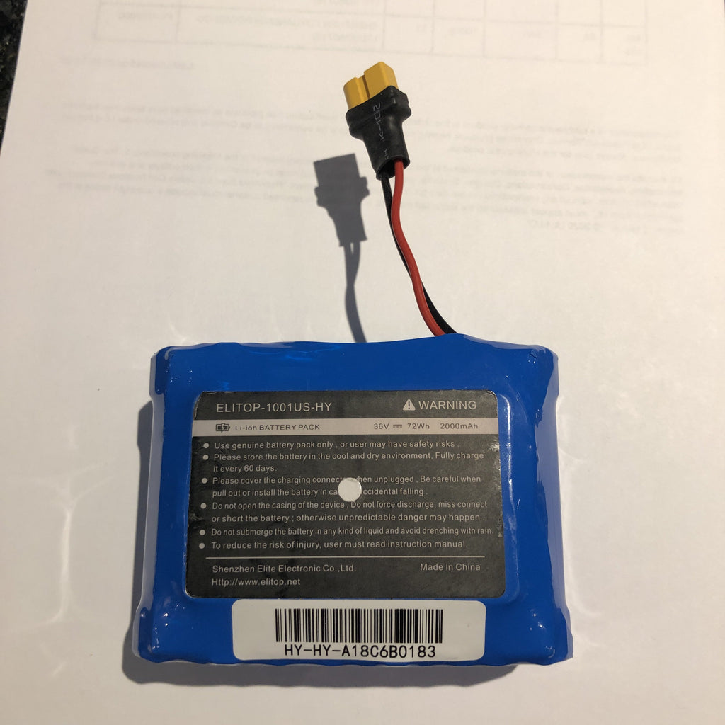 Elitop-1001US-HY Hoverboard Battery Replacement