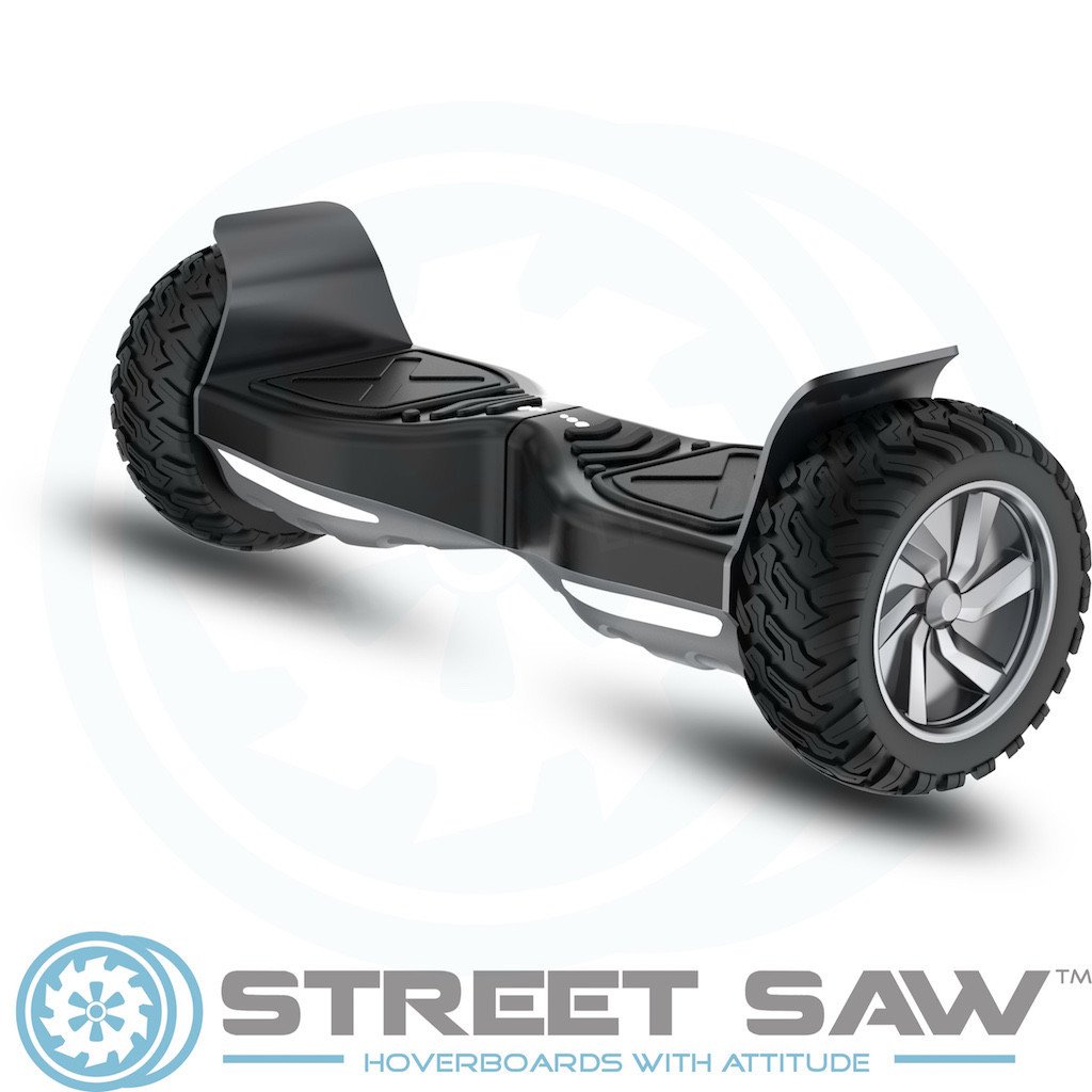 RockSaw Off Road Hoverboard Front Angle