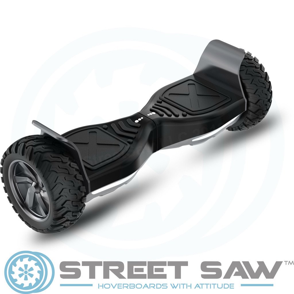 RockSaw Off Road Hoverboard Top Angle